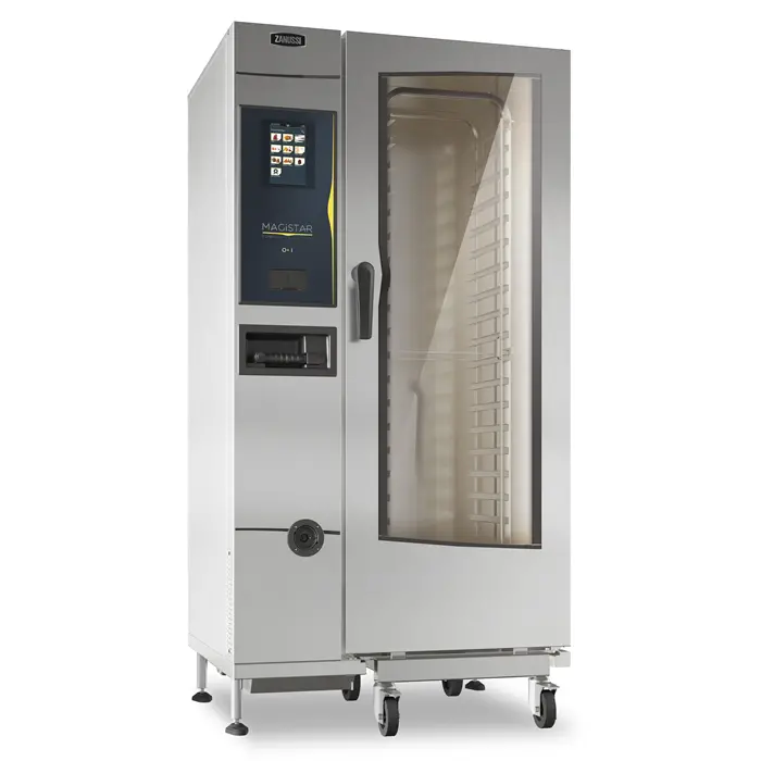 Zanussi 6-Tray Electric Combi Oven (Gn 1/1) With Touchscreen Interface And Boiler Steam 1
