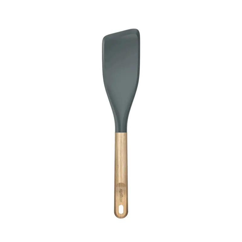 Zyliss Oak Wood Easy-Lift Turner – Ergonomic Cooking Spatula (E980280) 1